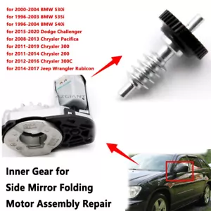 Car Side Reversing Mirror Folding Motor Gear for 2008-2013 Chrysler Pacifica - Foto 1 di 21