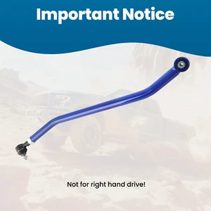 Adjustable Front Track Bar For Jeep Wrangler TJ & Cherokee XJ w/1.5"-4.5" Lift - Picture 1 of 10