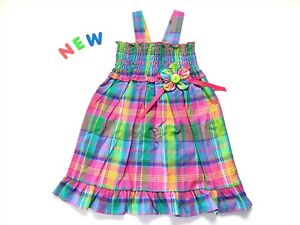 Toddler Kids Baby Girls Clothes 3/6M-3T Good Lad NWT Multicolor Floral Bow Dress