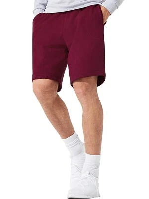 Shorts de moletom masculino lã calça de atletismo casual lounge HIP HOP academia treinamento campus - Imagem 1 de 2