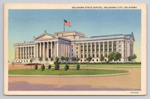 Oklahoma State Capitol Oklahoma City Oklahoma Postcard - Picture 1 of 2