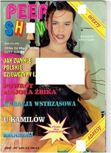 Peep Show Nude Magazine 2 1996 – Rare Polish Version Collectible, 64 Pages, - Picture 1 of 2