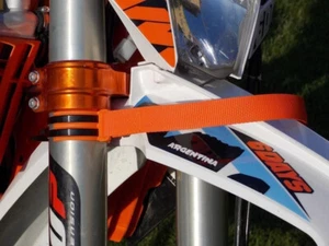 GURT KTM ENDURO HEBEGURT VORNE + HINTEN ORANGE HEBEGRIFF BJ 2004 - 2016 - Bild 1 von 15