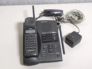 Sony SPP-A973 Schnurloses Telefon Digital 900 MHz Anrufbeantworter - Bild 1 von 3