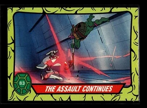 #83 The Assault Continues (BASE) 1989 Teenage Mutant Ninja Turtles (EX)(OTH) - Picture 1 of 2