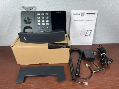 Yealink MP50 USB Business Phone Certified for Microsoft Teams Skype - Image 1 of 4