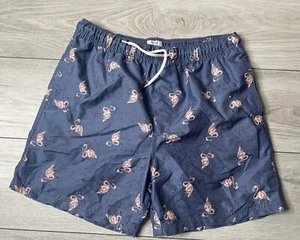 ACW85 Mens Flamingo Swim Shorts Size M - Picture 1 of 3
