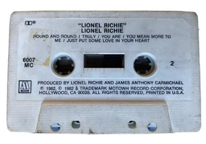 “Lionel Richie” By Lionel Richie, Cassette Tape - Picture 1 of 4