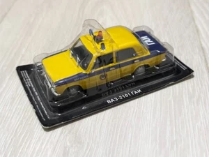 Diecast Soviet car VAZ 2101 Police ВАЗ 2101 ГАИ Милиция DeAGOSTINI 1/43 Scale - Imagen 1 de 6