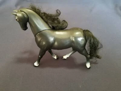 2002 Lanard BLACK HORSE Plastic Action Figure Toy - Image 1 of 4