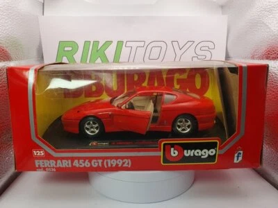 Ferrari 456 GT Burago 1/25 Rosso - Immagine 1 di 2