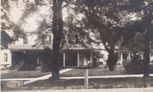 FAYETTEVILLE, Nueva York. RPPC 1909. Dr. I.M. Casa de Slingerland - Imagen 1 de 3