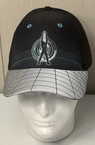 Tron Hat Disney Parks Lightcycle Run Adjustable Reflective Brim Embroidered - Picture 1 of 5