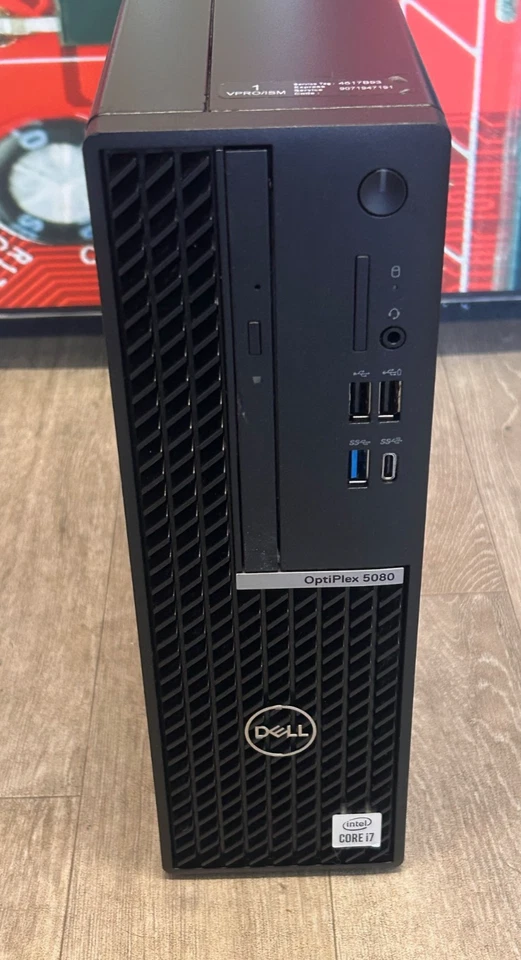 Dell Optiplex 5080 SF i7 10th Gen- 16GB RAM+ 256GB NVME + Win11 Pro - Image 1 of 4