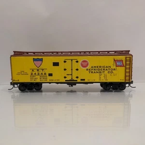 HO Varney American Refrigerator Transit Reefer Box Car ART 24248 Wabash MOPAC - Imagen 1 de 4