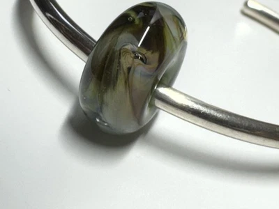 Trollbeads Trollstone Jumbo Cuentas Artesanales Evento Hermoso, Gordito Terroso Foto 1 de 4