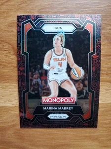 2024 Panini WNBA Monopoly Prizm Maria Mabrey Red Icons Prizm #29 - Imagen 1 de 2