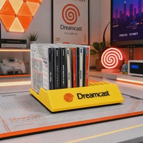 Dreamcast Game Holder | 12 Disc Capacity | Sega Dreamcast Game Organizer