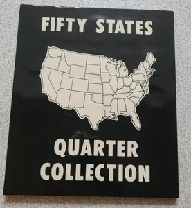 Fifty States Quarter Collection 1999-2008 in State Book Holder Missing 8 - Picture 1 of 2