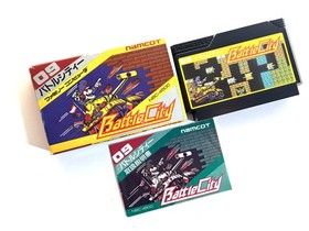 Battle City W/Box Manual Famicom FC NES Rare Retro Good Used Game NTSC-J Japan