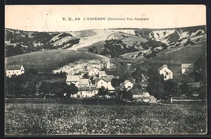 CPA L´Espérou Cévennes, Vue Générale 1907 - Picture 1 of 2