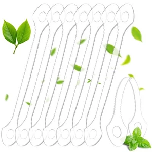 25 Count Disposable Tongue Scraper, Plastic Tongue Cleaner for Adults and Kid... - Picture 1 of 7