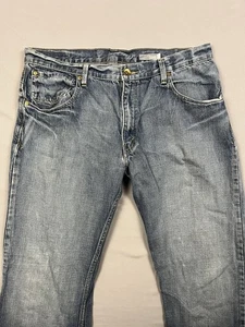 Levis Silvertab Boot Cut Mens Jeans 36x34 Medium Wash Y2K 90s Actual 36x32 - Picture 1 of 17