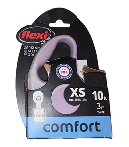 Flexi Comfort XS Retractable Dog Leash 10ft (3m) – Up to 26 lbs – Lavender – New - Picture 1 of 5