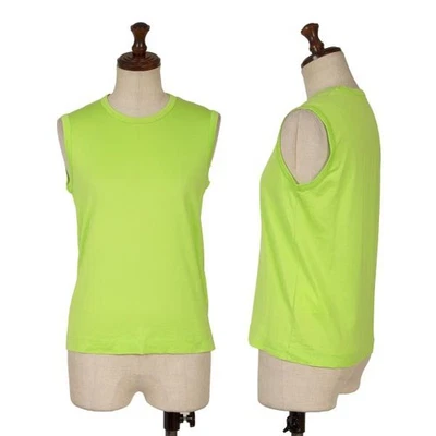 Camiseta sin mangas tricot COMME des GARCONS color algodón talla S-M (K-150633) Foto 1 de 4