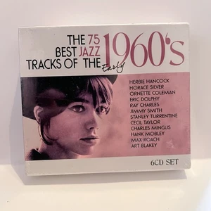 The 75 Best Jazz Tracks Of The Early 1960s 6 CD Set New Sealed Read - Foto 1 di 2