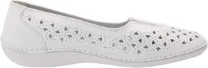 Propét Women's Cabrini Slip-On Flat Shoes, White Size 7N - Picture 1 of 6