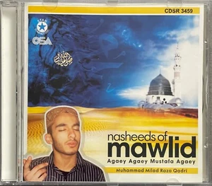 Nasheeds Of Mawlid By Muhammad Milad Raza Qadri - Islamic Naat CD - Picture 1 of 2