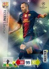 Adrenalyn XL Champions League 2012/2013 Andres Iniesta 12/13 Master