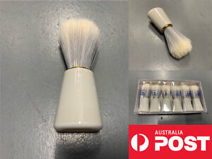 Premium Quality Men's Shaving Brush Soft Badger Hair Brush, White, AU stock