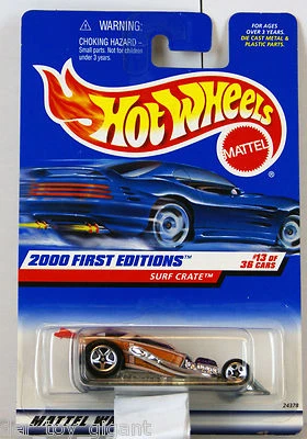 Hot Wheels - 2000 First Editions - Surf Crate - Die Cast 1:64 - Bild 1 von 2
