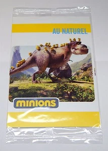 MINIONS Au Naturel Dinosaurier Pizza Promo Sammlerstück Sammelkarte | Despicable Me - Bild 1 von 1
