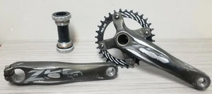 Shimano Zee FC-M640/645 Mountain Bike Crankset Raceface Bottom Bracket Included. - Picture 1 of 11