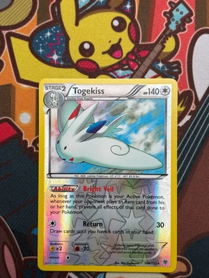 Togekiss Reverse 104/135 Plasma Storm englisch Pokemon Karten NM - Bild 1 von 2