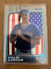 1997 Bowman Chrome - Cole Liniak RC - International Parallel
