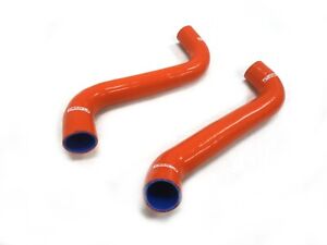 Red Radiator Hose For 08-10 Ford F-250/350 XL, 08-09 FX4 6.8L By OBX 