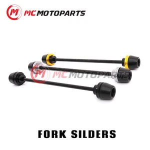 For Kawasaki ZZR1400 GTR1400 ZX10R Front Fork Sliders Protector - Picture 1 of 7