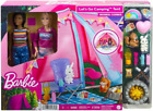 Barbie It Takes Two Dolls & 20 Accessories, Let's Go Camping Tent Playset With B