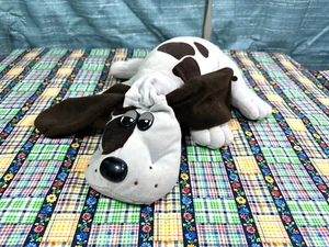 Vintage Tonka Pound Puppies Gray Brown Dog 18" Plush Toy - Picture 1 of 5