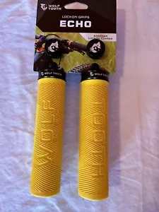Empuñaduras Wolftooth Eco Lock-On color amarillo - Imagen 1 de 2