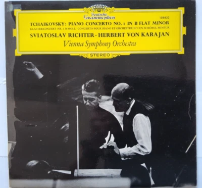 Tschaikowsky Piano Concerto No. 1 Deutsche Grammophon LP Album vinyl record - Image 1 of 3