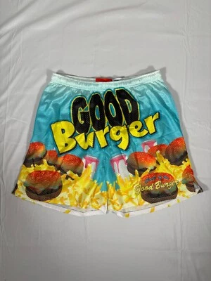 Pantalones Cortos de Película Good Burger Chalk Line 2021 Nickelodeon Nuevos con Etiquetas Grandes B053 Foto 1 de 4