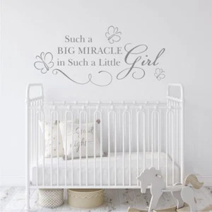 Calcomanía de dormitorio personalizada para niños Big Miracle - Imagen 1 de 10