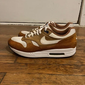 Nike Air Max 1 Premium Retro Dark Curry/Sport Blue Size 10.5 Streetwear supreme - Picture 1 of 8