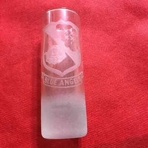 ÁNGULOS AZULES 4" ALTO 1+ Shot Glass - Imagen 1 de 4