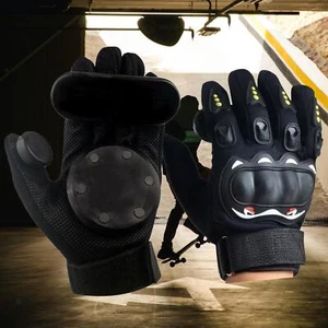 Longboard Downhill Slide Gloves Skate Protective Gear Breathable Accessory - Picture 1 of 7